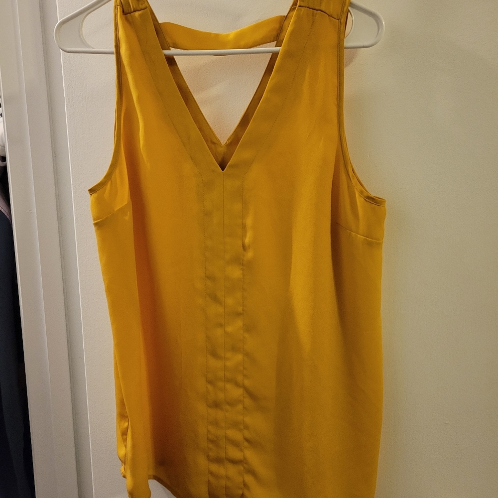 Mustard tank top